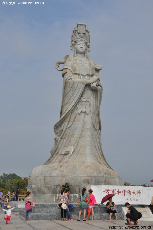 五一高速免费,两日六百公里广州来回汕尾,拜妈祖和观音去了.