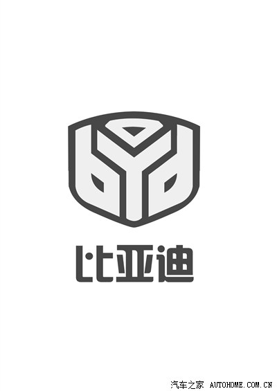大学菜鸟,为比亚迪设计商标logo.标题要长!