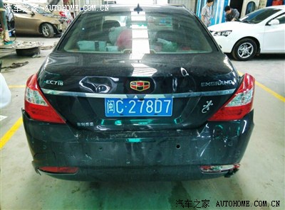 【图】气死了昨天车被小货车追尾.最可恨还是