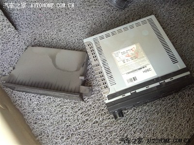 改途胜原车CD,带USB接口,AUX接线。音质灰