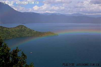 【风景】泸沽湖 太阳雨 彩虹