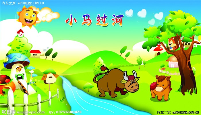  有一天,老马对小马说:"你已经长大了,能帮妈妈做点事吗?