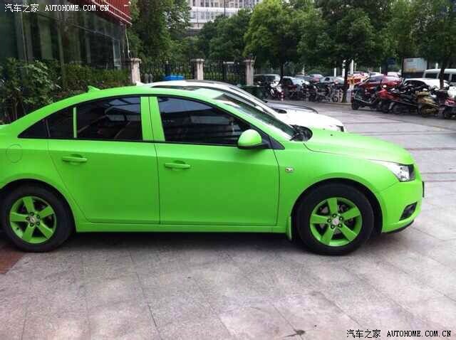 【图】我想问问这整车绿色喷漆需要多少钱啊?