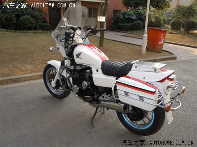 本人收藏的退役警车本田cbx750(车子已出售)_摩托车论坛_手机汽车之家