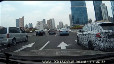 延安路高架猜车 伪装路试车!