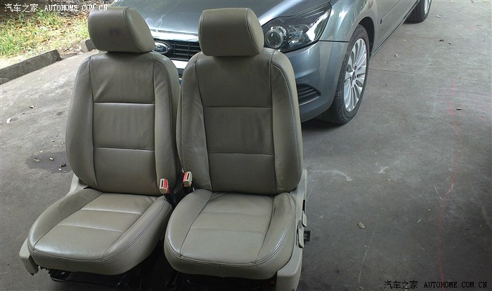 【图】福克斯改装奔驰电动座椅。原车主副座椅