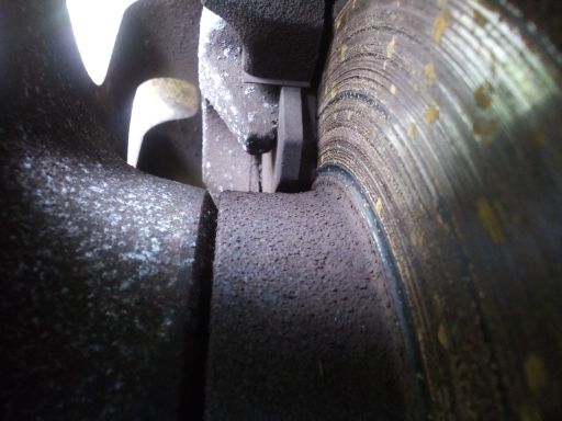 【图】刹车片磨损情况,该看到哪里〔图〕?_标