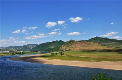 行摄集安鸭绿江两岸,俯瞰朝鲜三千里江山