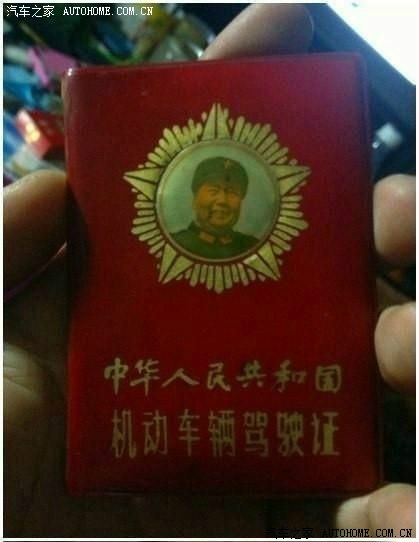 发一个你们都没见过的驾照说好不丢砖头的