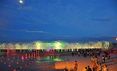 音乐喷泉,见证奇迹的时刻——玛纳斯葡萄酒公园之旅