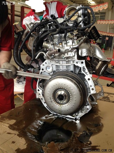 天籁变速箱应该是液力变矩器油封漏,质量问题,欢迎大家探讨_天籁论坛_手机汽车之家