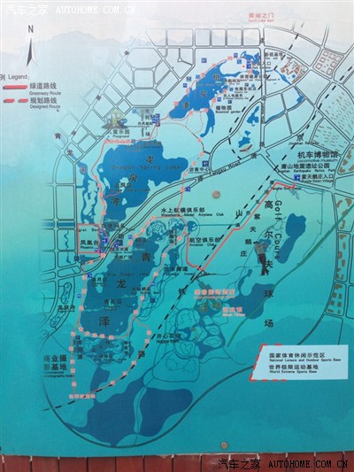 唐山南湖生态公园地图图片