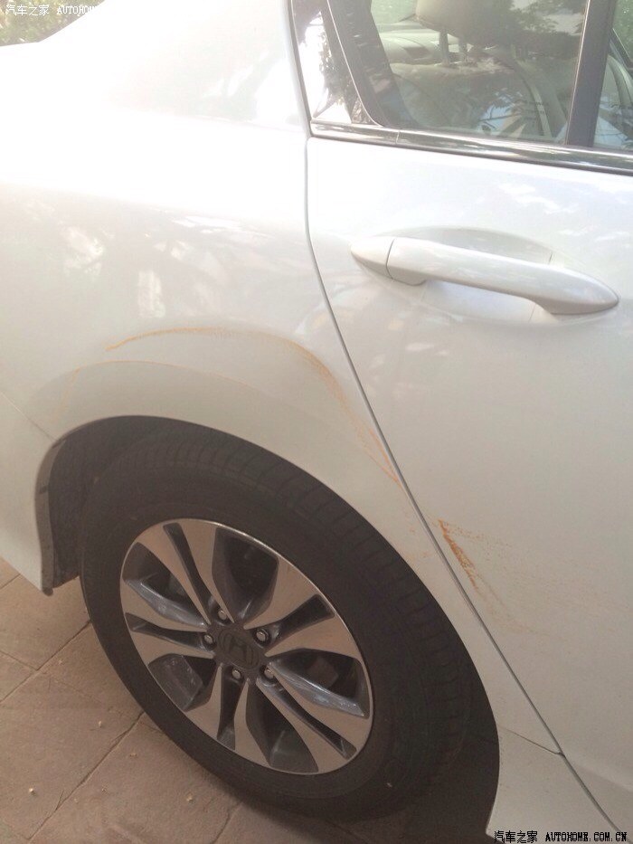 【图】新车刮蹭走保险问题
