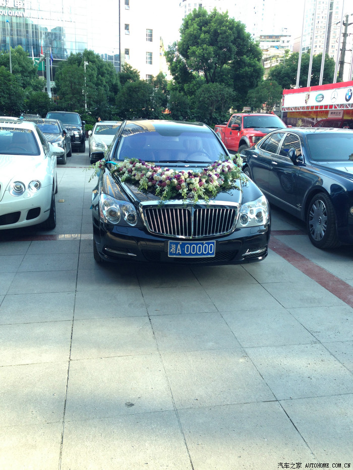 【图】湘a00000---牛牌迈巴赫空降,疑似接亲!_贵州_之