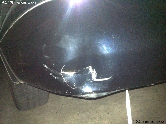 【图】后保险杠撞凹进去需要报保险吗?