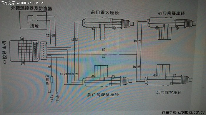 中控接线图