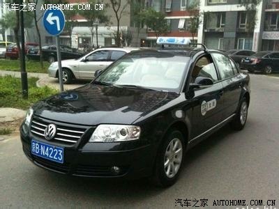 桑塔纳2000给大家的印象可能不是那么深,但北京真有2000出租车,高清图片