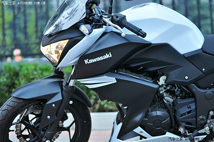 北京白色川崎z250提车
