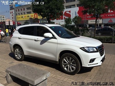有谁提了象牙白的,发实车图片来看看,谢谢了_哈弗h2论坛_手机汽车之家