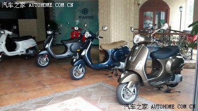 雨中漫步 - vespa lxv150提车记