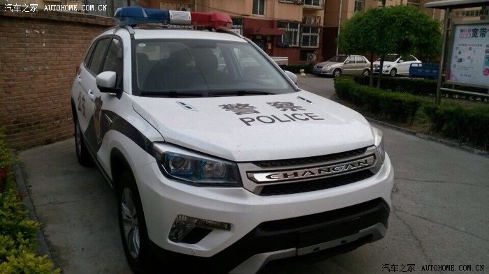 【图】长安cs75警车,帅!_长安cs75论坛_汽车之家论坛