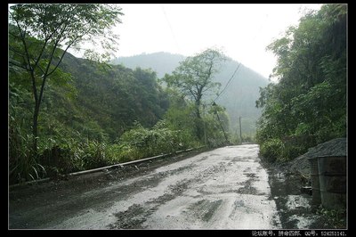 下雨蛮大