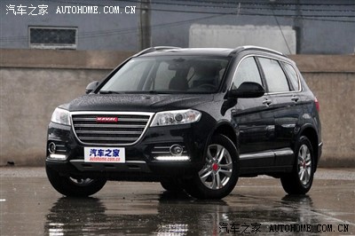 2014款哈弗h6运动精英版 2.4排量自动档黑色提车