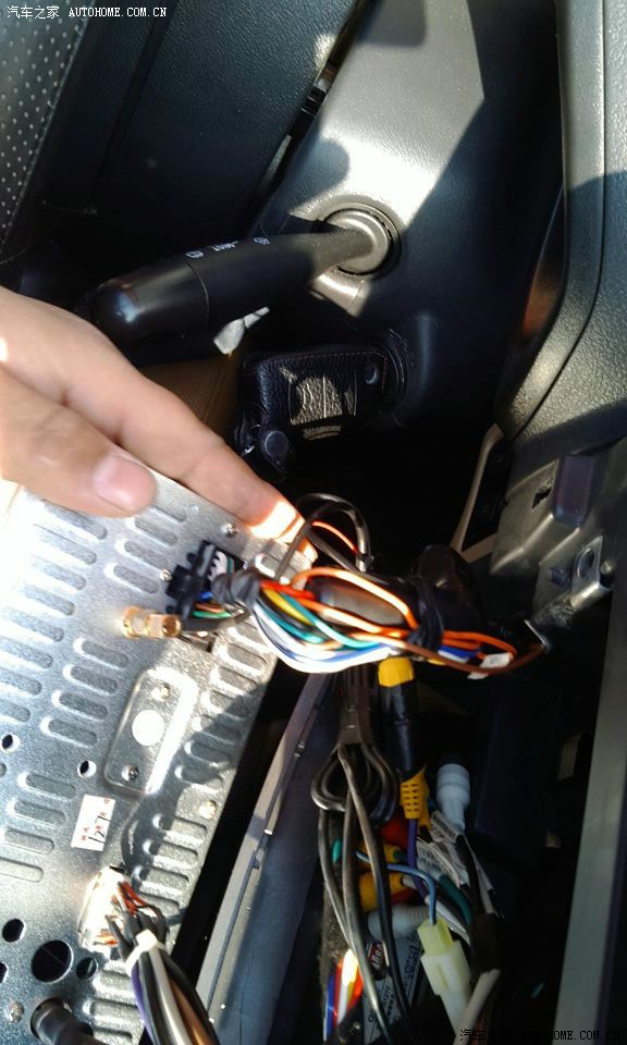 【图】求助导航黑屏,等亮声音倒车收音机都没