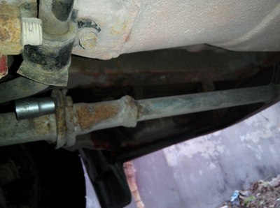 兵哥鼓捣之更换羚羊排管中段,消灭突突声。