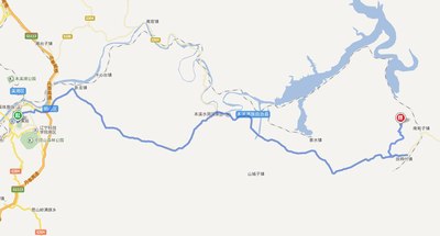 出行路线:本溪出发沿本桓公路行将至田师付时(约70公里)就能看到路标