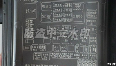 9红线接保险盒里面acc,位置如下图黄色20a保险丝