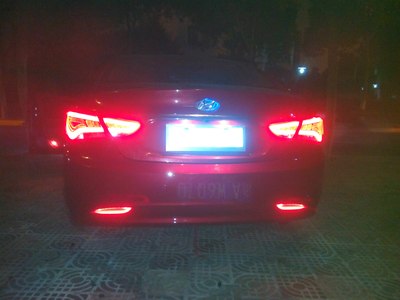 索纳塔八 走划痕险5千 重新喷漆 改内饰真皮 改