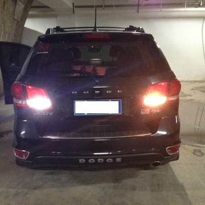 为解决倒车影像模糊问题,更换流氓倒车灯!