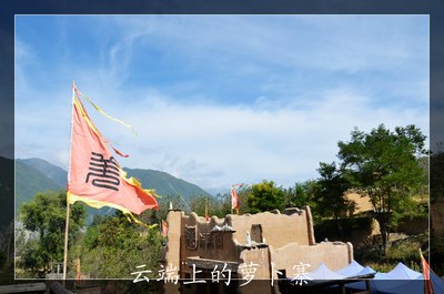 【猫】行走在云端上的街市--汶川县萝卜寨游记