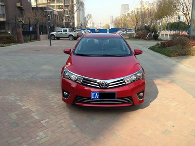 14款卡罗拉600公里提车作业