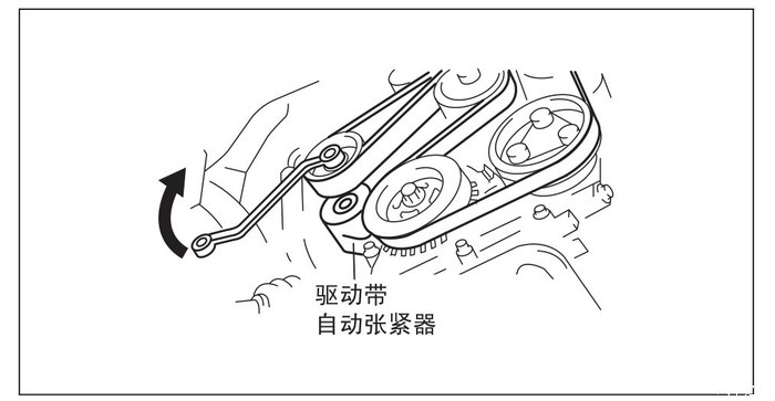 【图】更换发电机皮带,也就是附件皮带_嘉年华论坛_汽车之家论坛