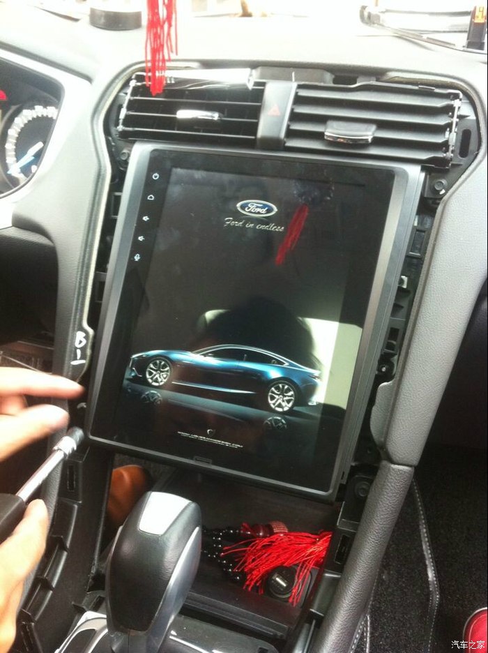 【图】蒙迪欧换特斯拉版的中控大显屏,这样要