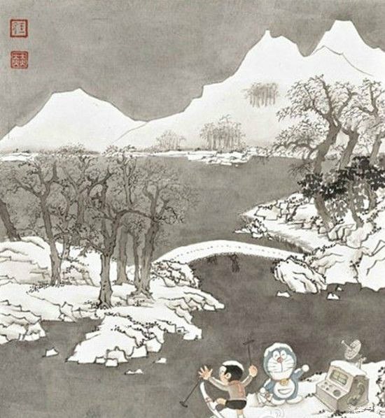 【图】哆啦A梦推开任意门,一不小心撞进了中国