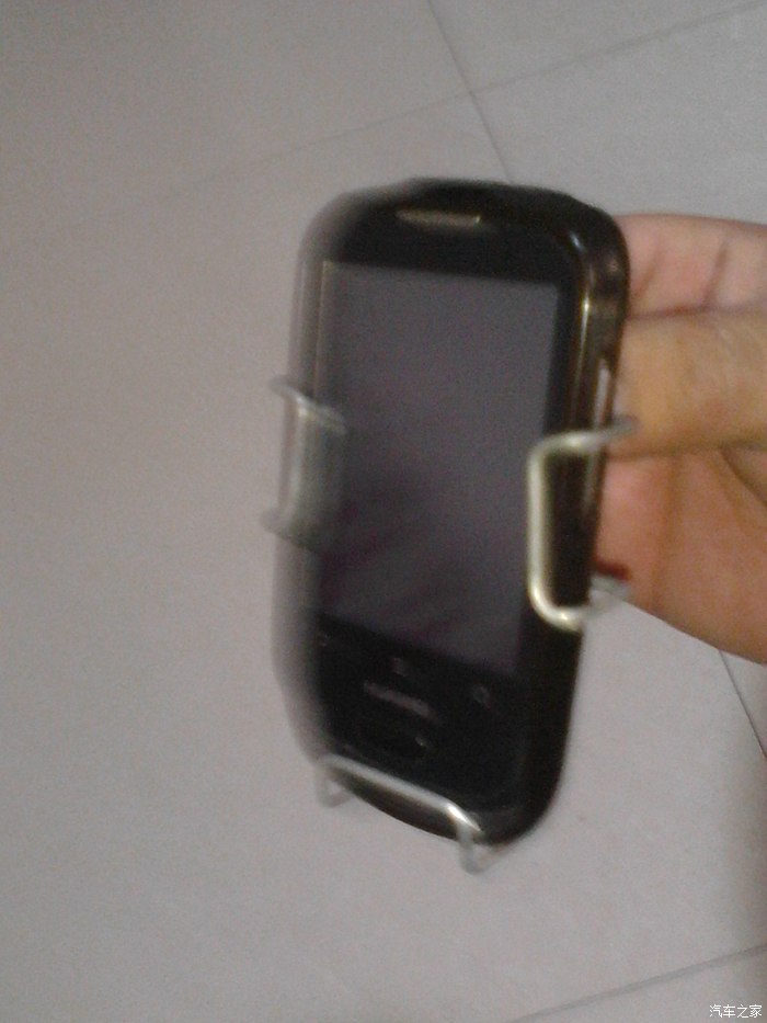 【图】自己动手,制作简易车载手机支架。求射