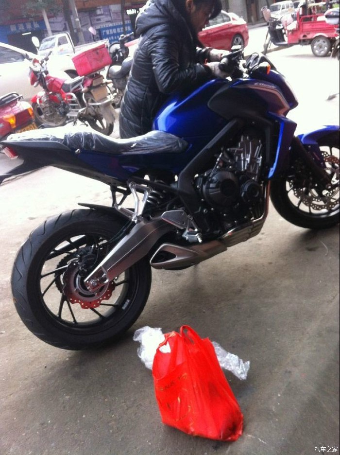 【图】刚刚人手的本田 2014CB650F