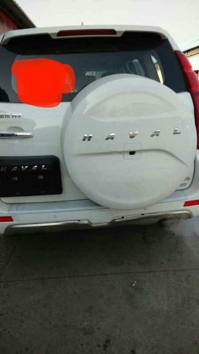 H9被奔驰ML350追尾图片补发_哈弗H9论坛_手