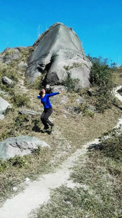 攀爬广西玉林陆川第一峰:谢仙嶂