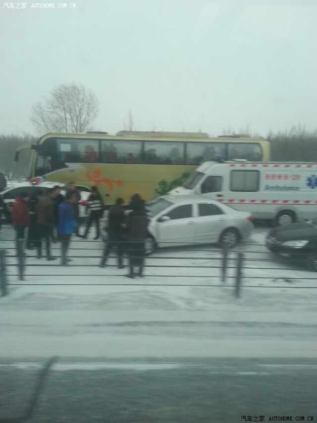 哈同高速事故,还有我回家的路况