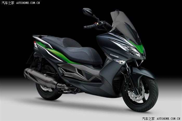 【图】图赏--2014款川崎首款J300踏板车!_摩托