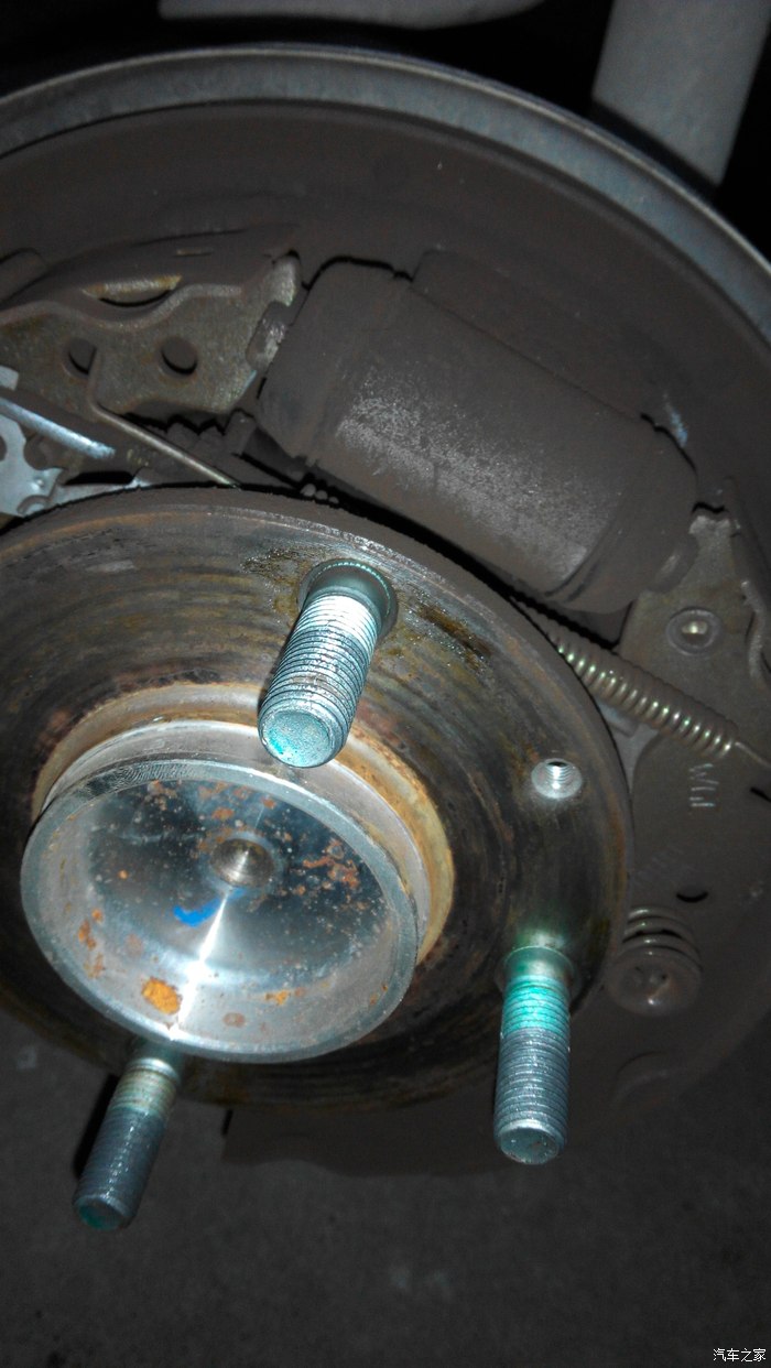 【图】关于踩刹车后鼓刹吱吱响的问题_海马M