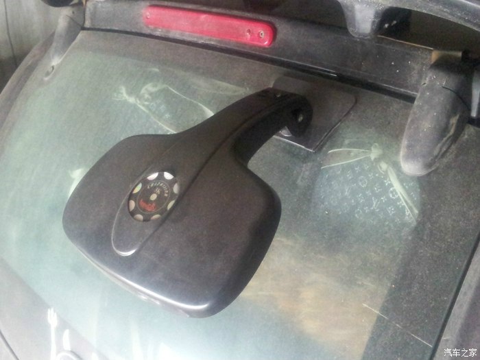 【图】纯手工---倒车镜--加装太阳能爆闪--防追