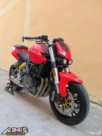 【图】黄龙600车头灯改装!