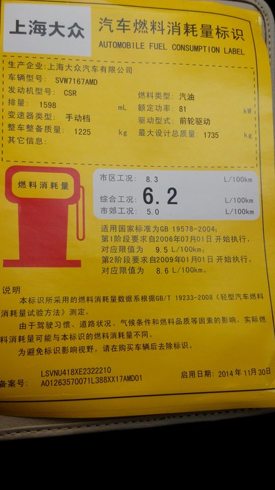 油耗怎么算?50升93汽油跑了600公里