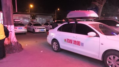 百度地图测绘车