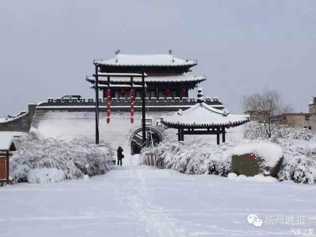 【图】(美丽扬州)雪下的那么深,下的那么真!